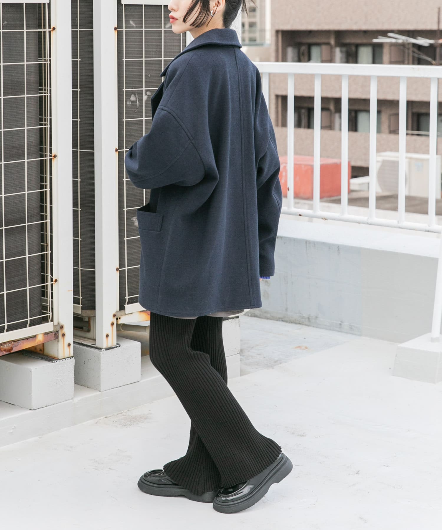 身長：160cm サイズ：one