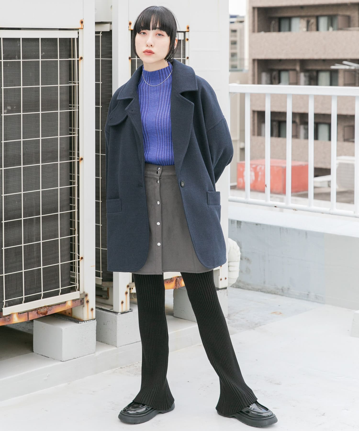 身長：160cm サイズ：one