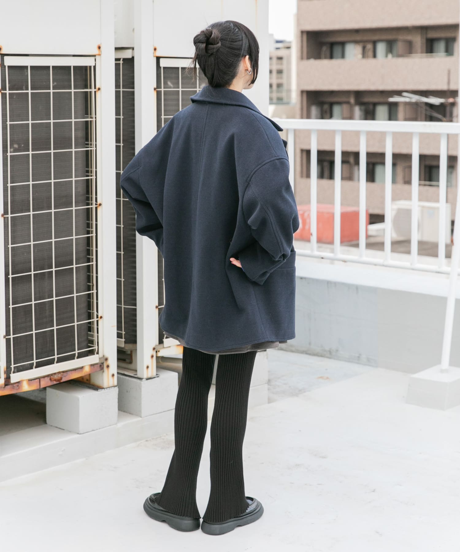 身長：160cm サイズ：one