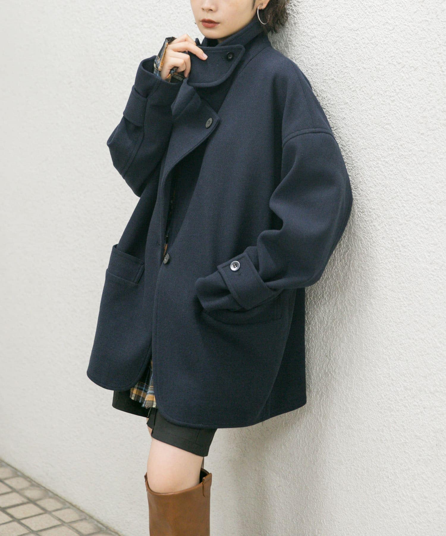 身長：160cm サイズ：one