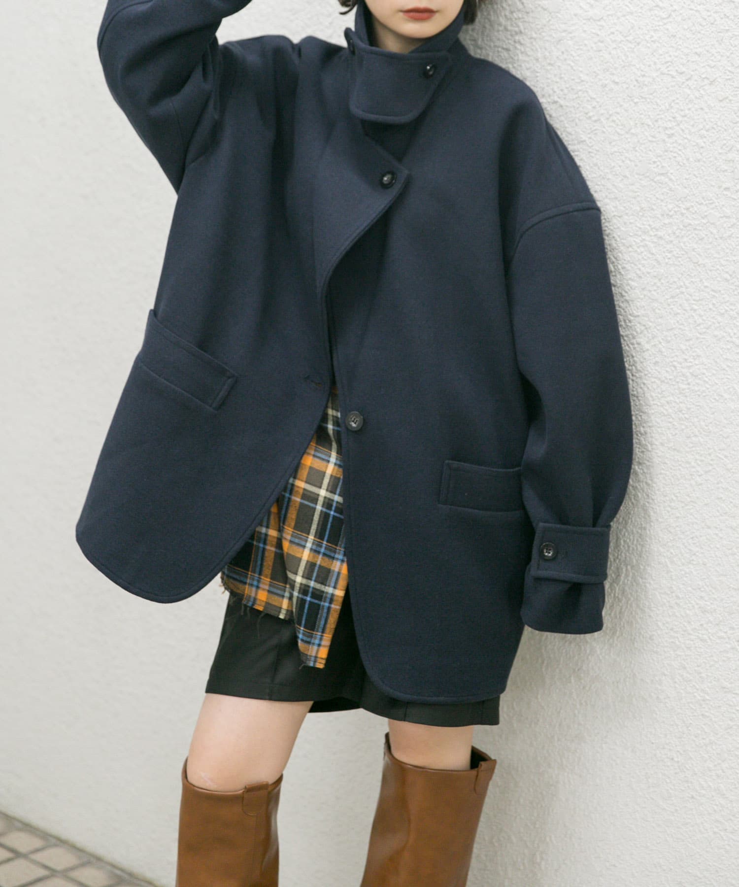 身長：160cm サイズ：one