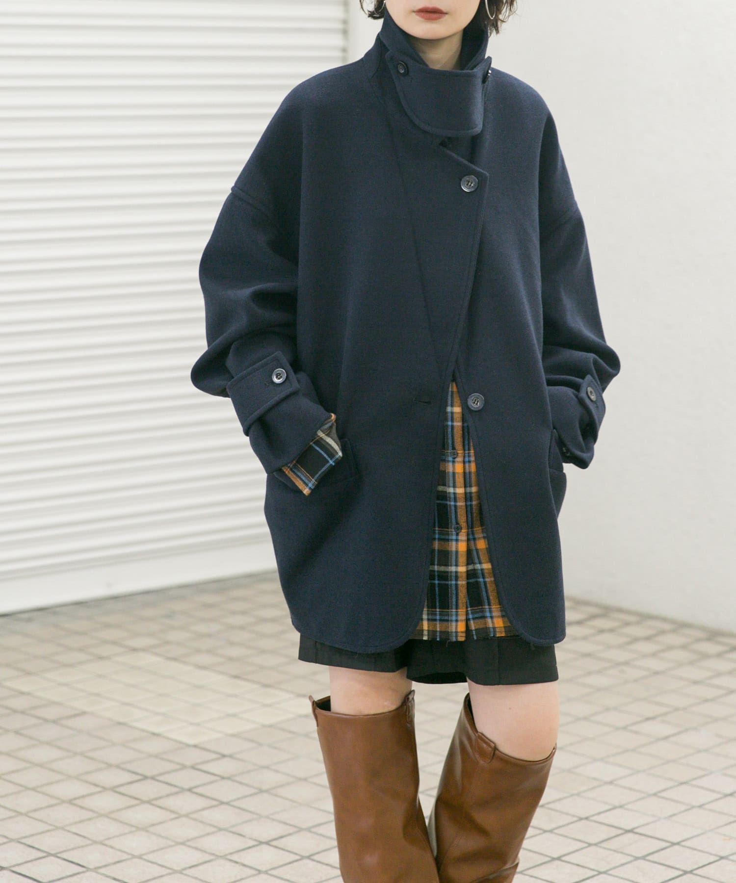 身長：160cm サイズ：one
