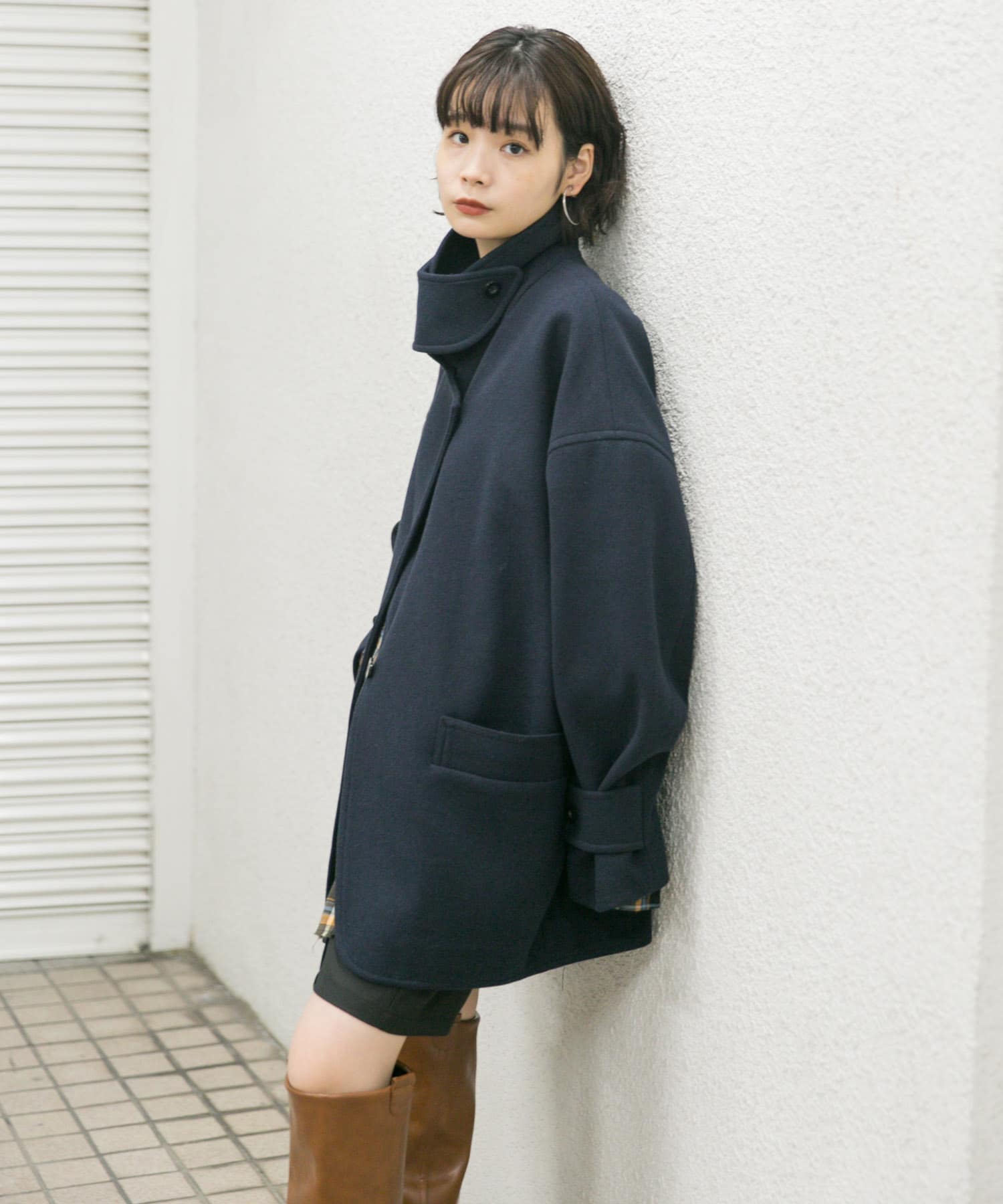 身長：160cm サイズ：one