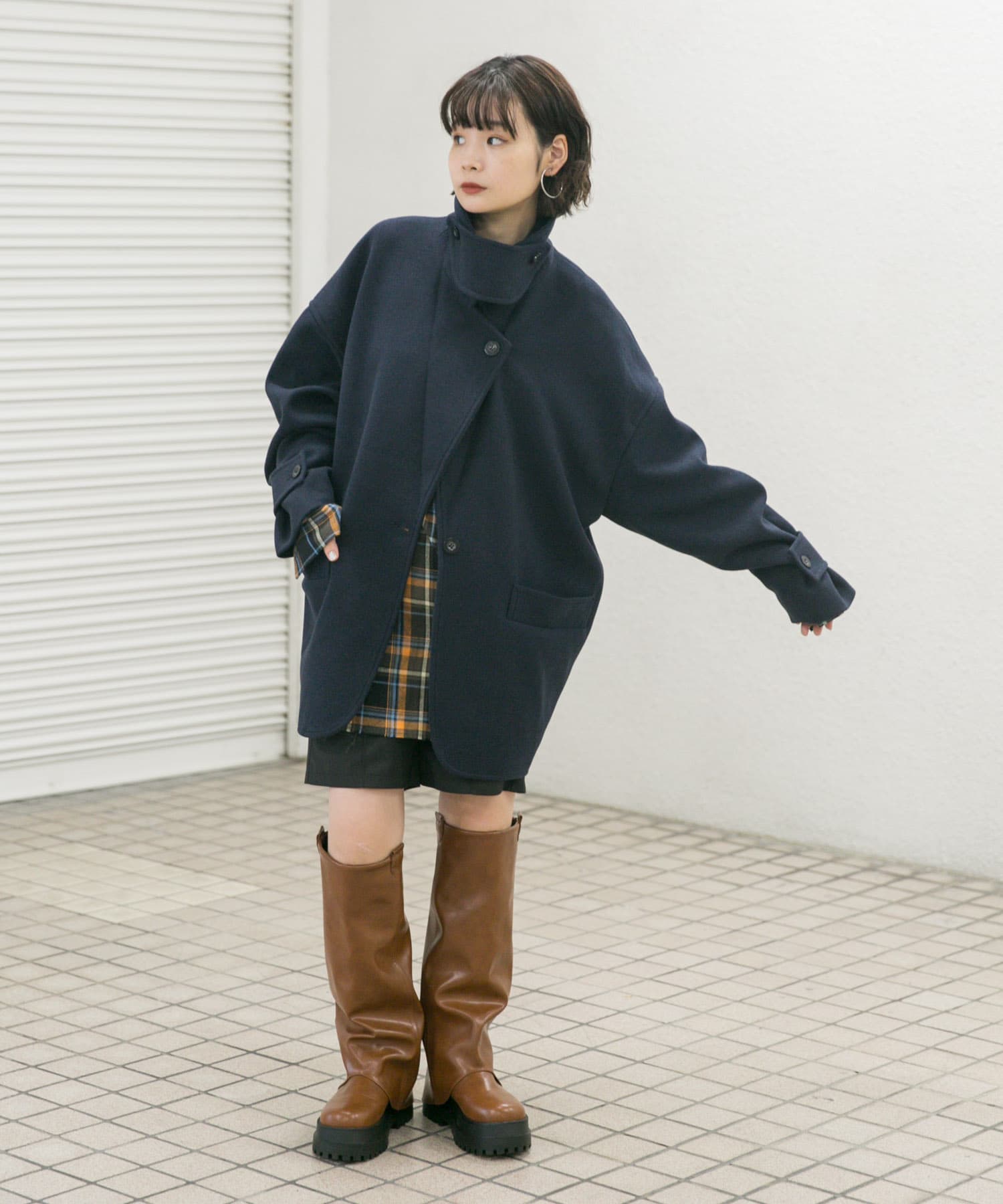 身長：160cm サイズ：one