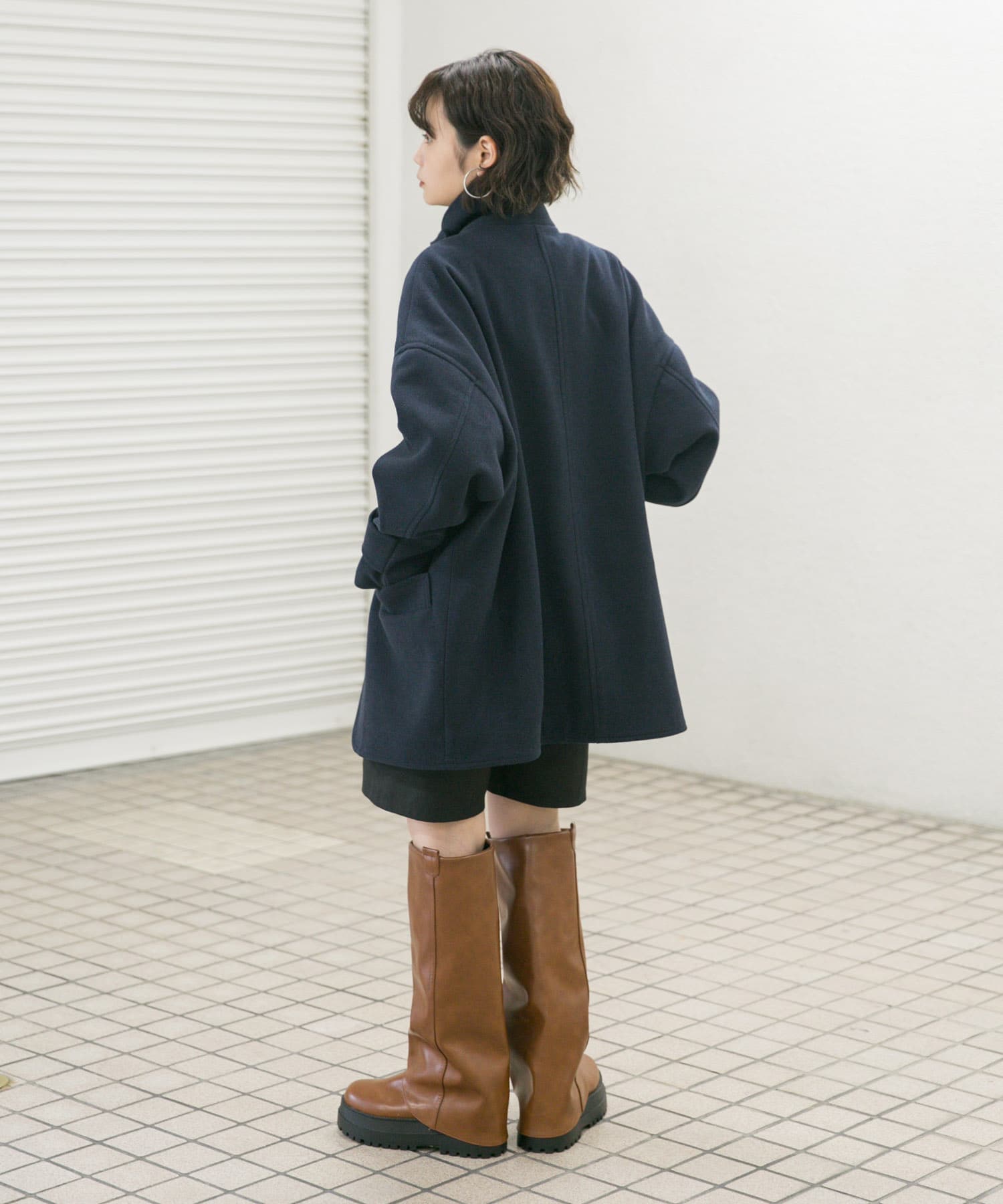 身長：160cm サイズ：one