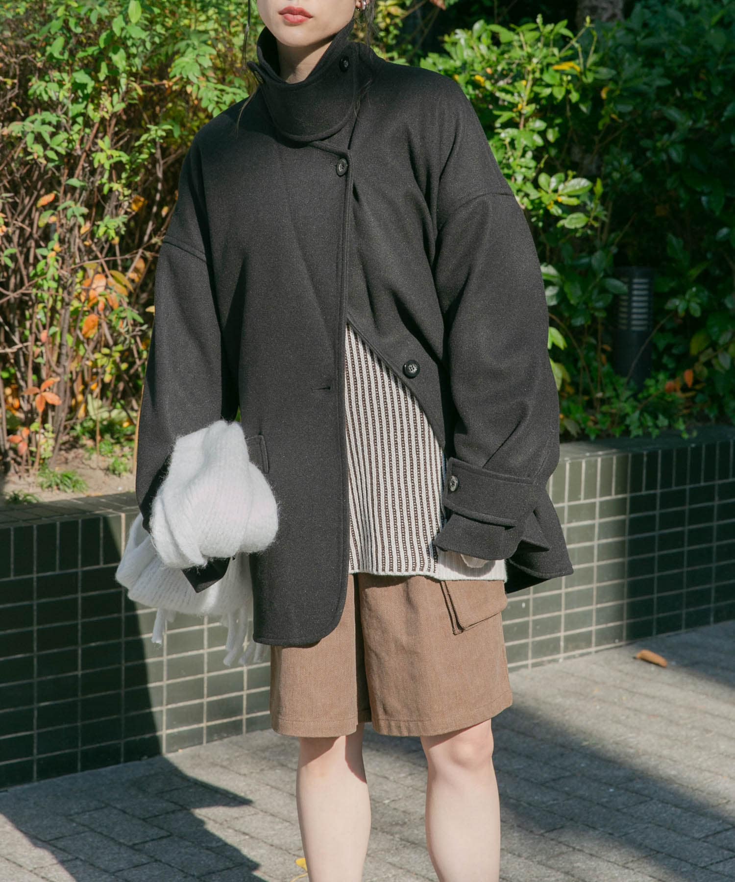 身長：160cm サイズ：one