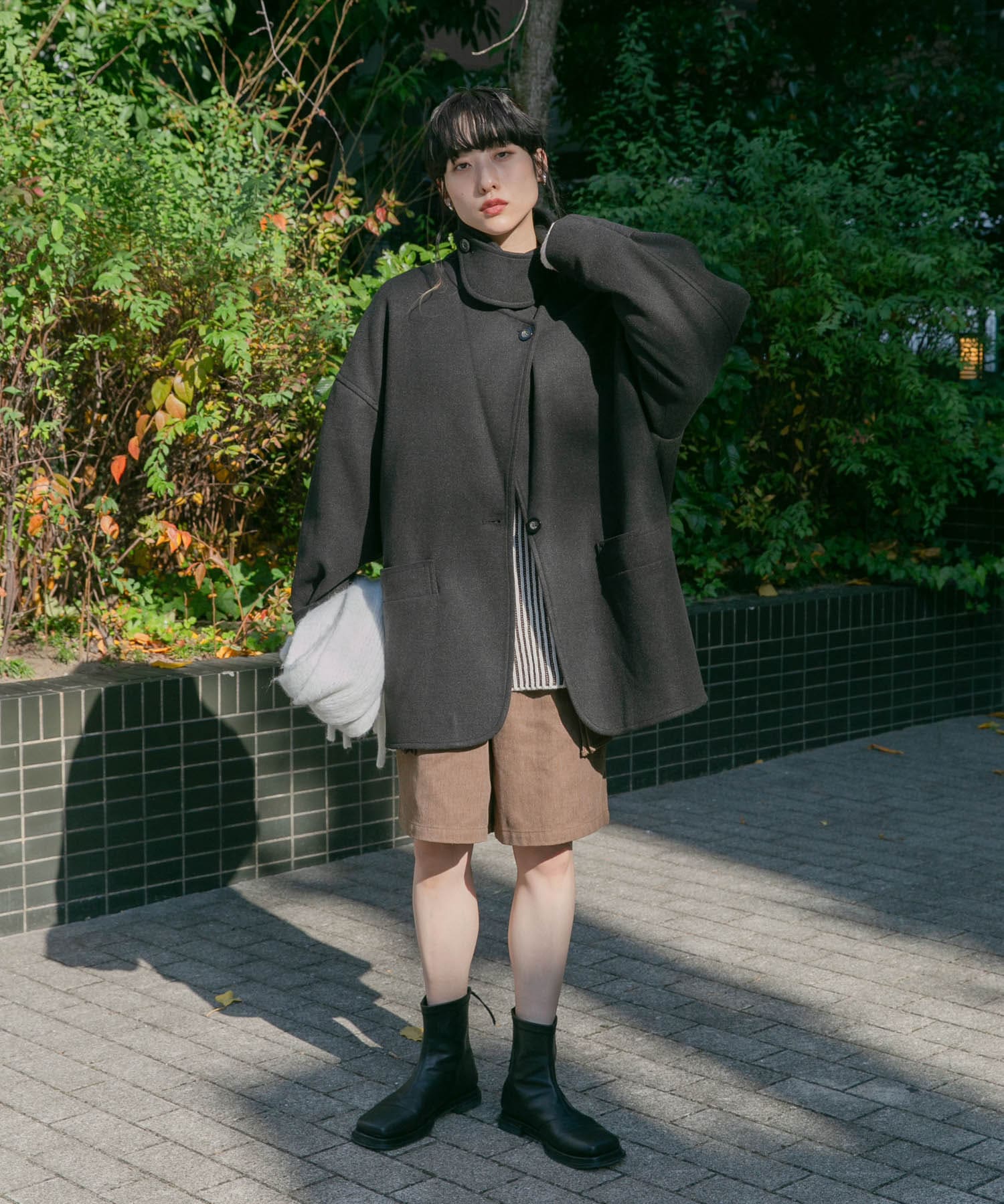 身長：160cm サイズ：one