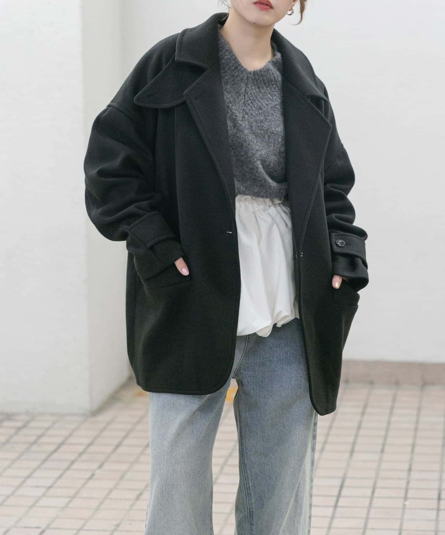 身長：160cm サイズ：one