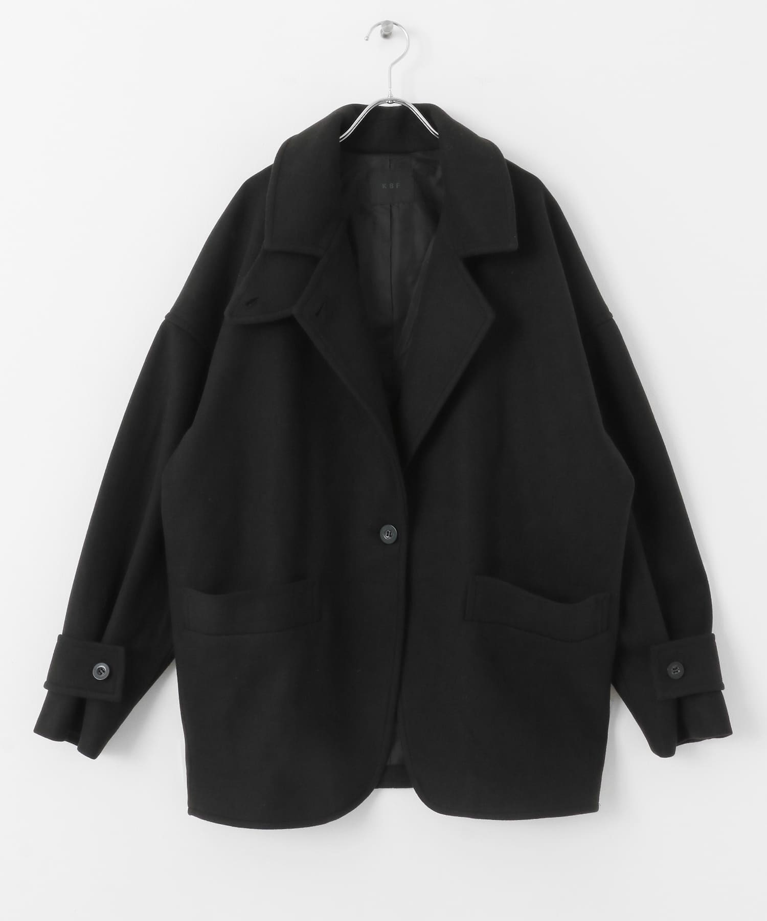コクーンミドルコート BLACK one
