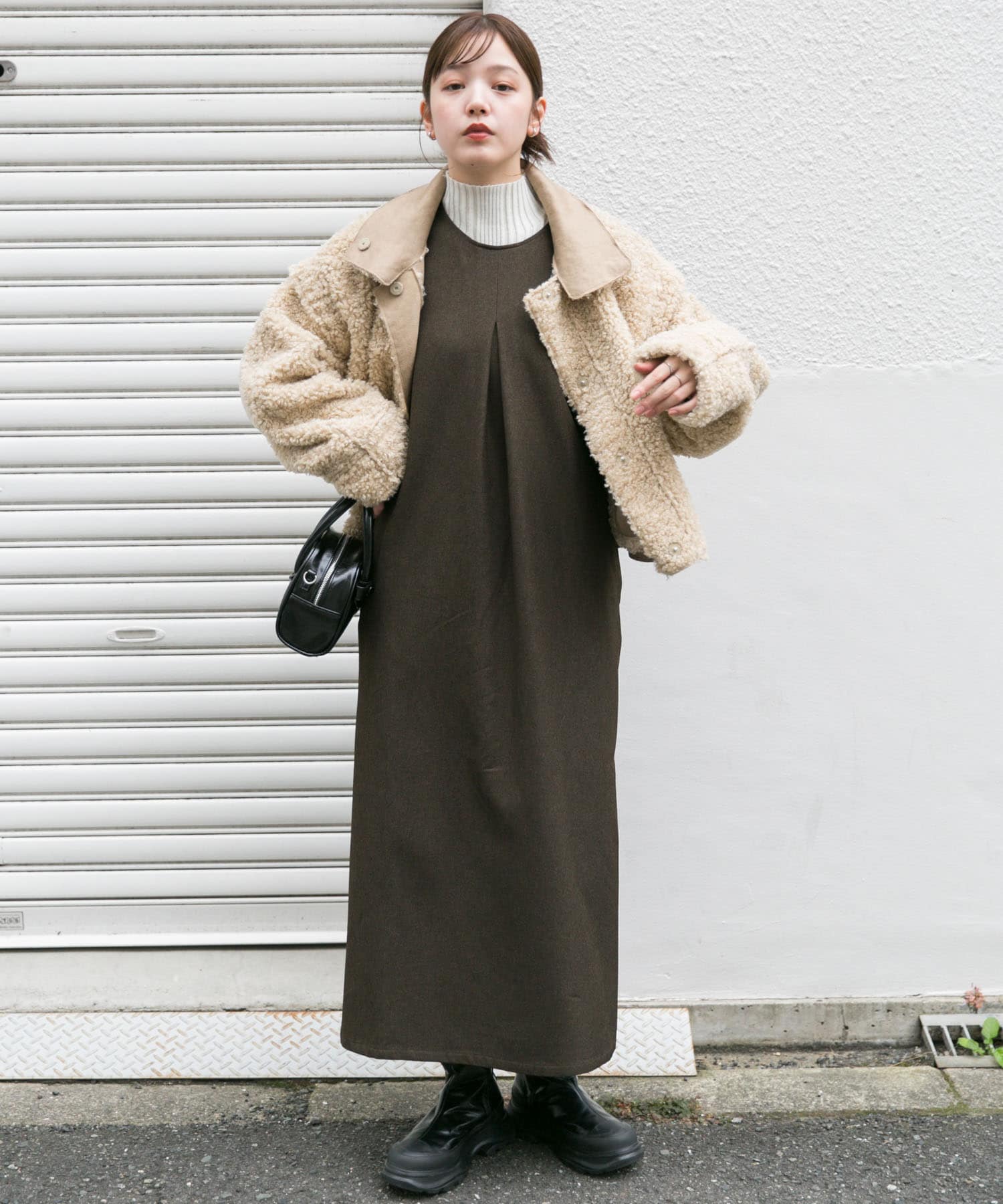 身長：160cm サイズ：one