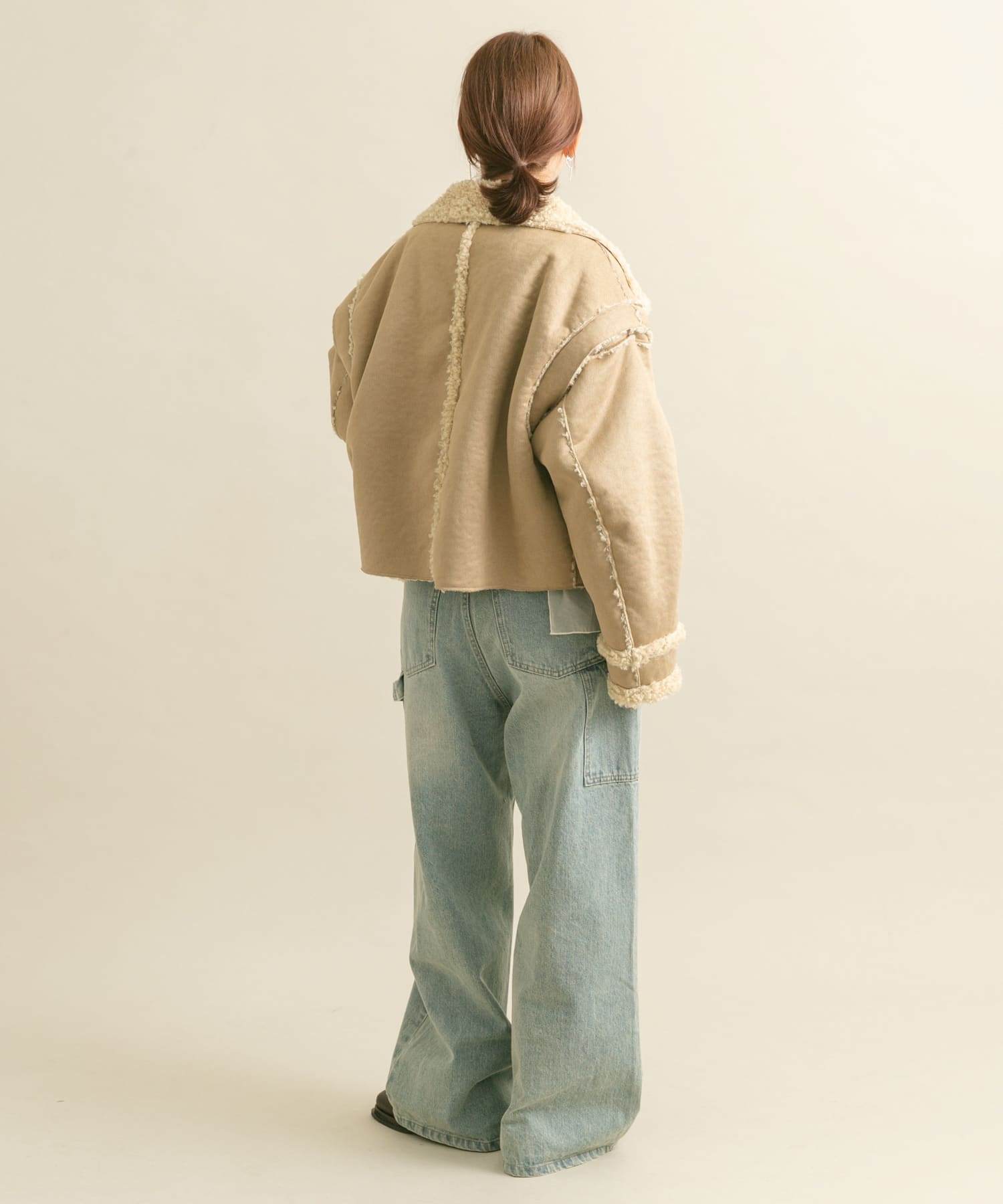 身長：160cm サイズ：one