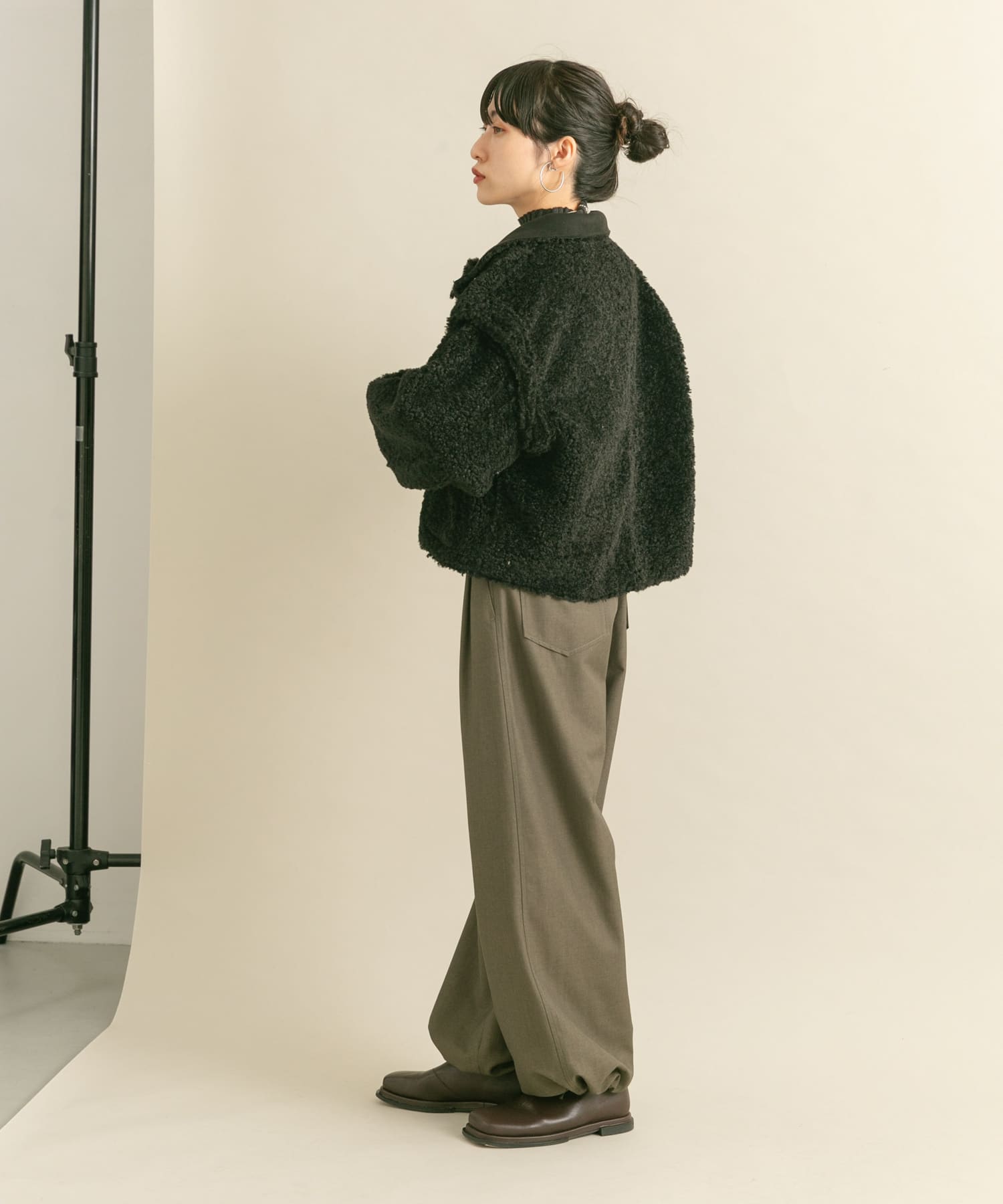 身長：160cm サイズ：one