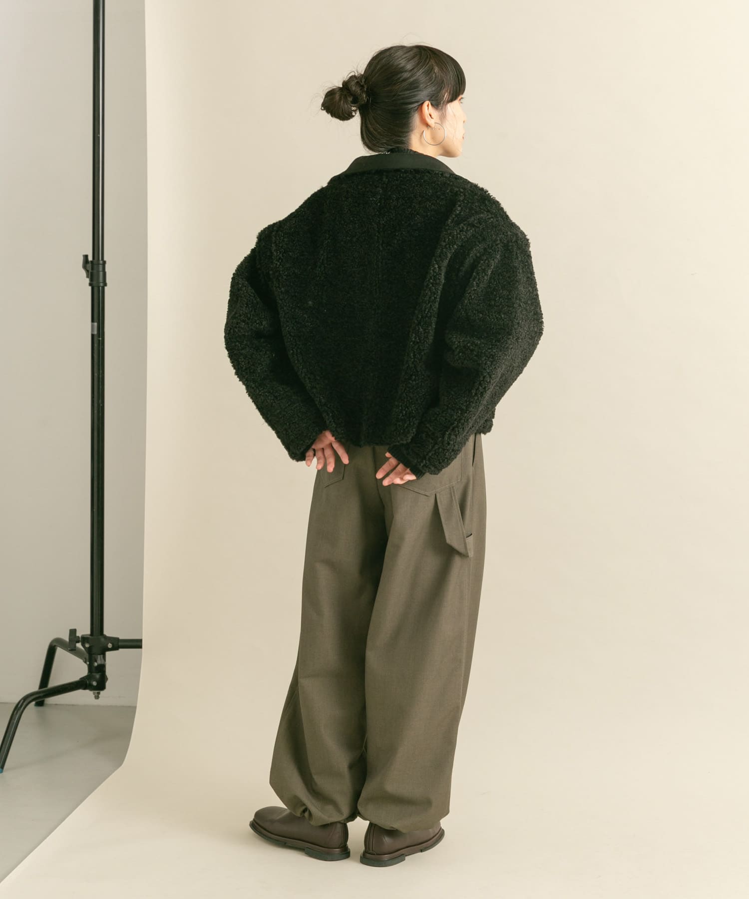 身長：160cm サイズ：one