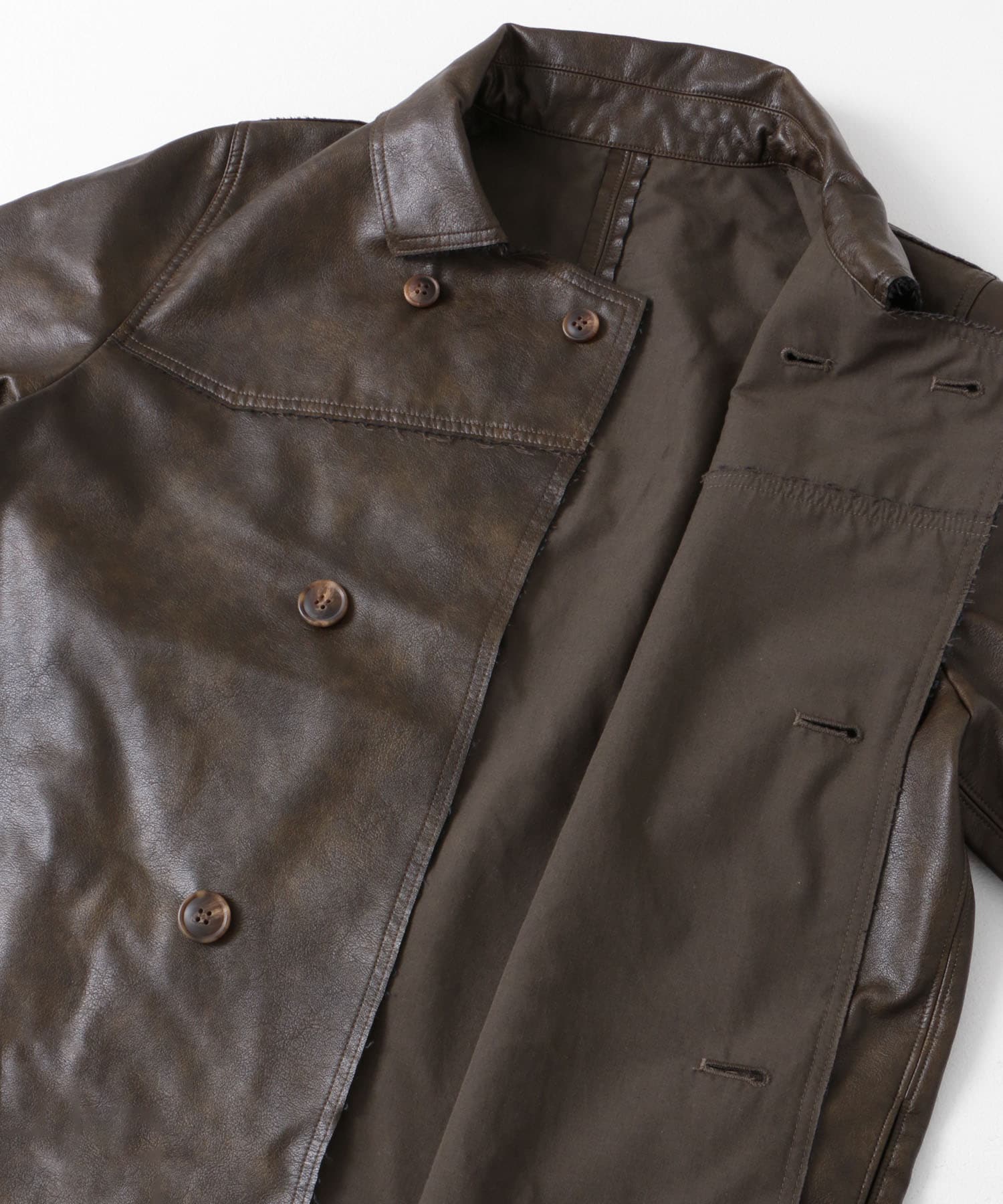 ヴィンテージライクジャケット D.BROWN one