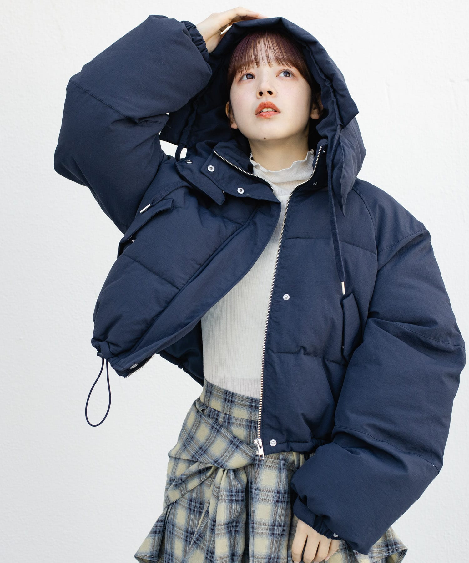 身長：160cm サイズ：one