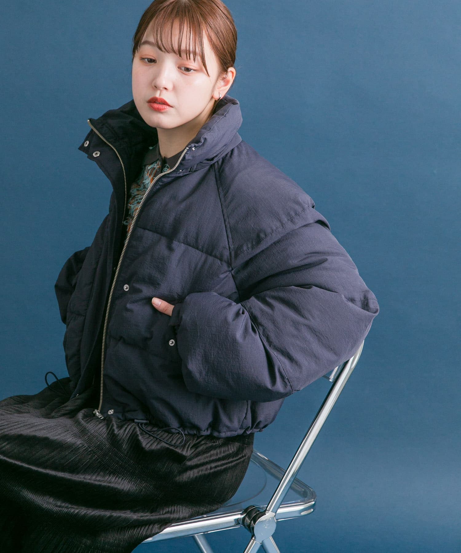 身長：160cm サイズ：one