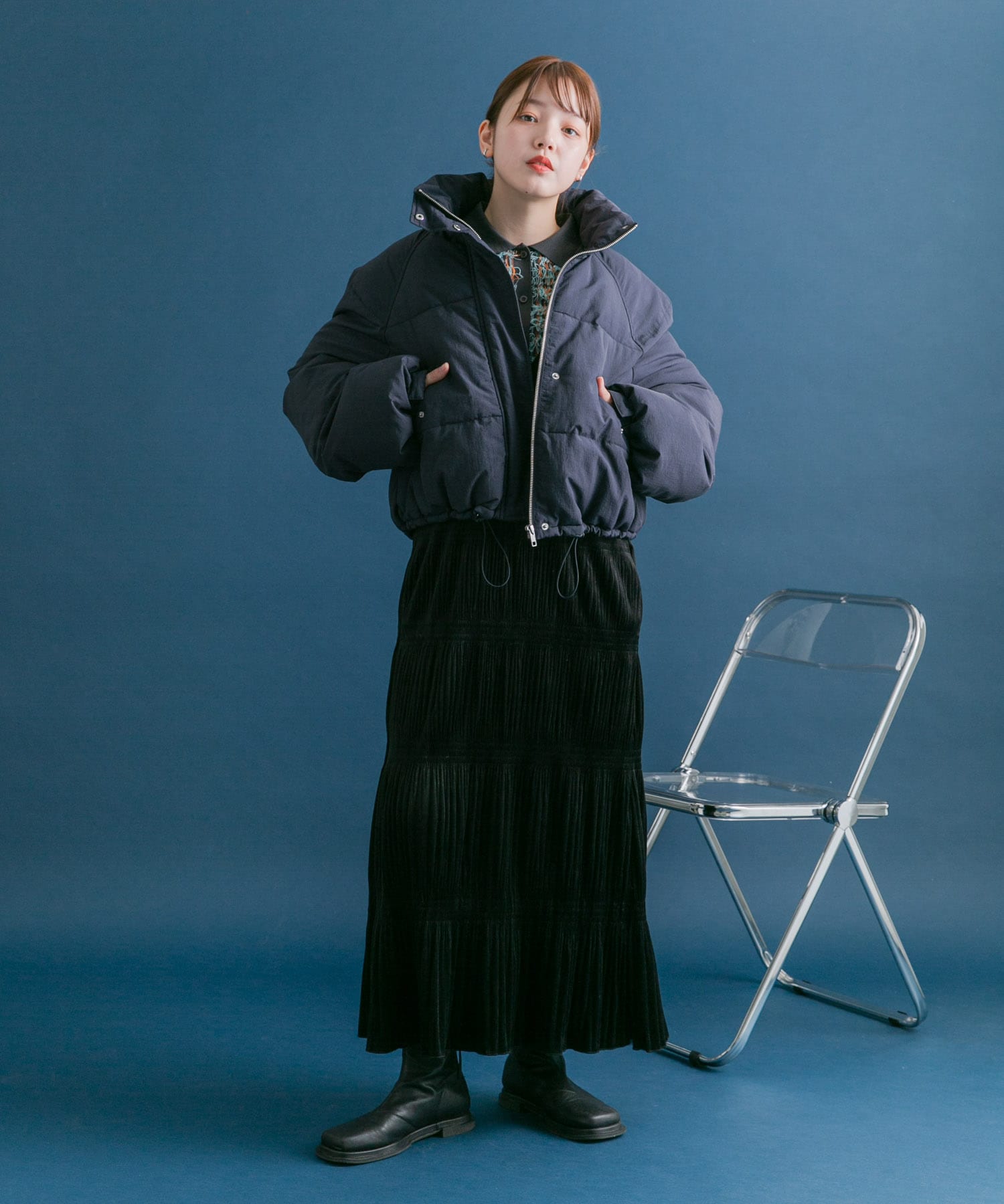 身長：160cm サイズ：one