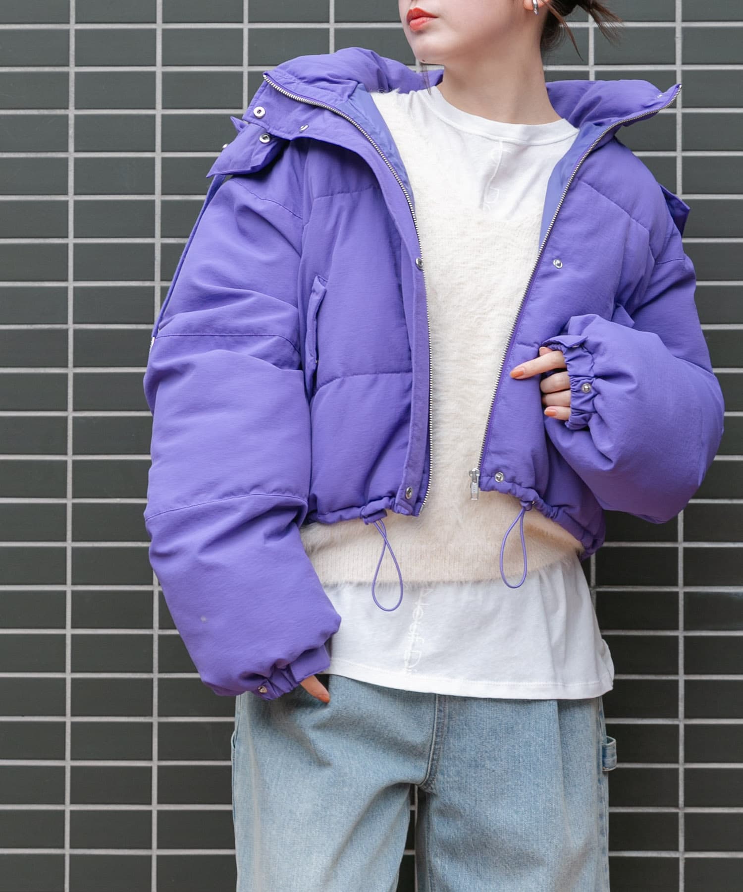 身長：160cm サイズ：one