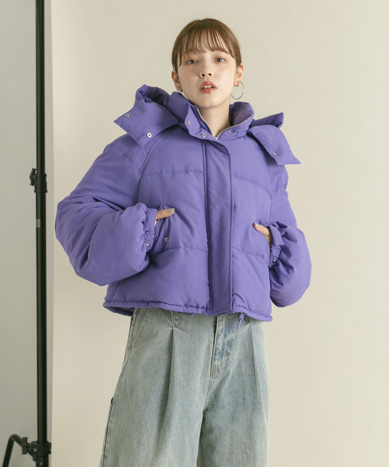 身長：160cm サイズ：one