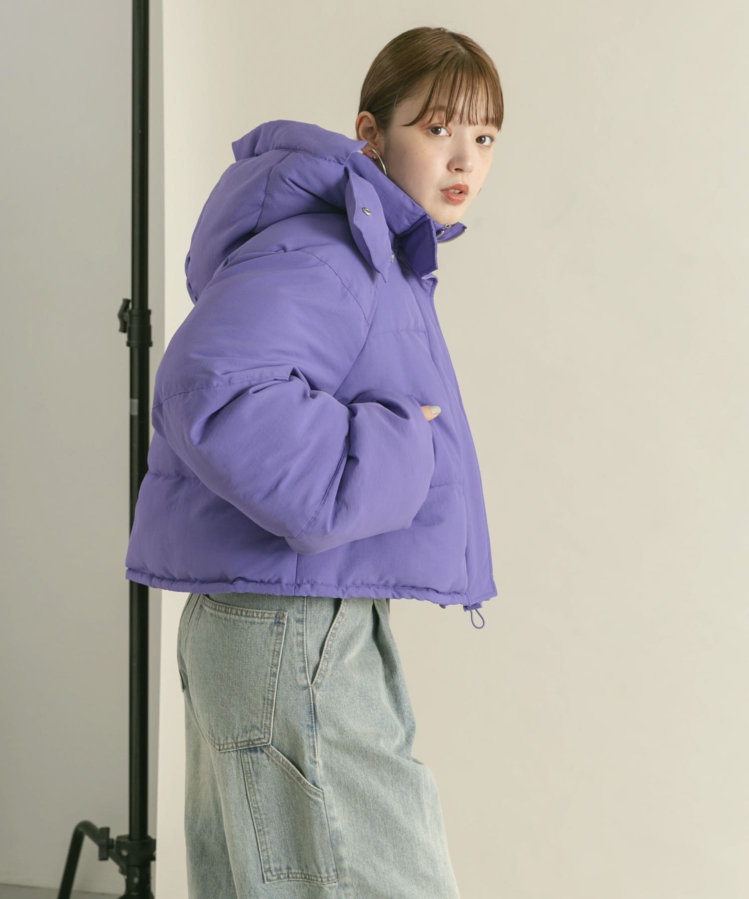 身長：160cm サイズ：one
