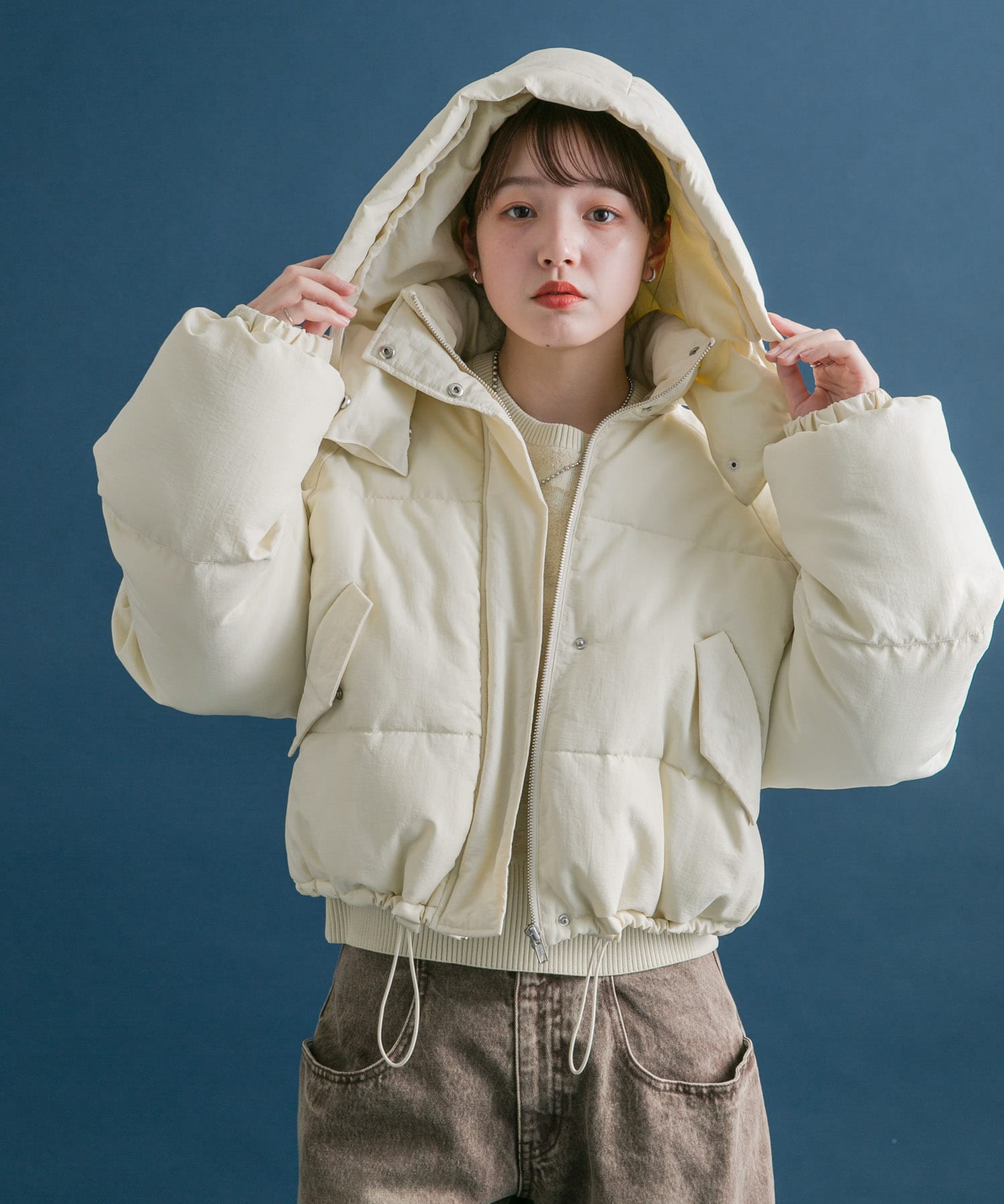 身長：160cm サイズ：one