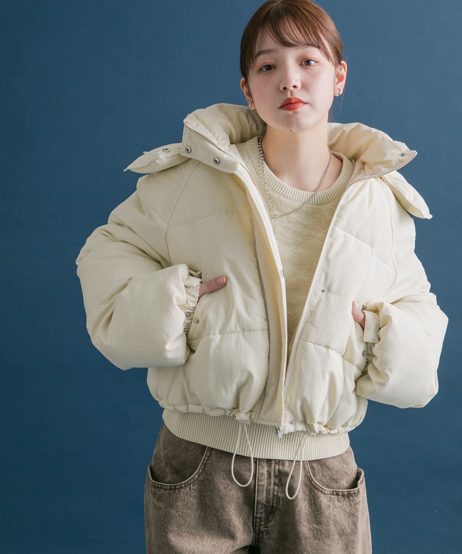 身長：160cm サイズ：one