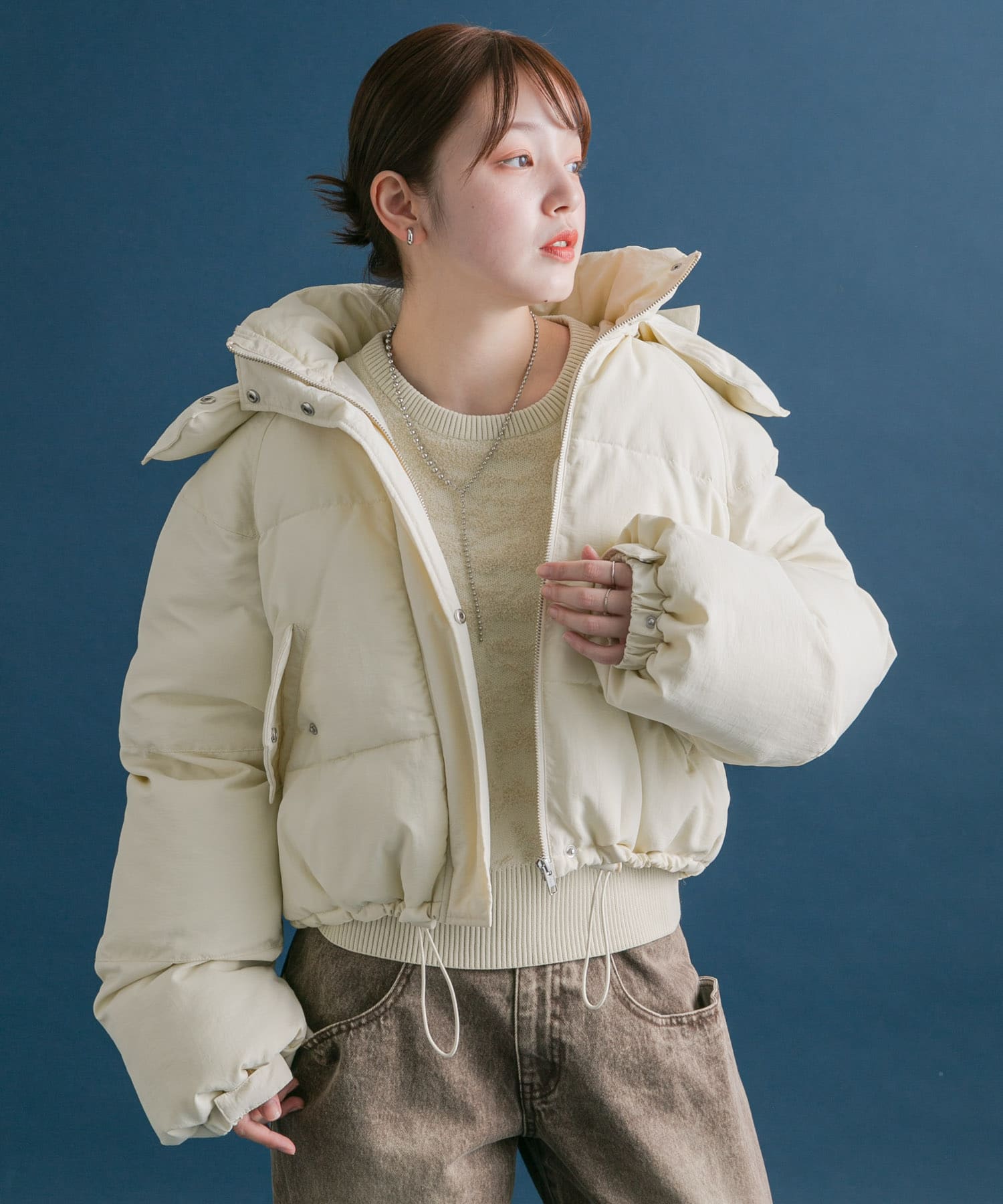 身長：160cm サイズ：one