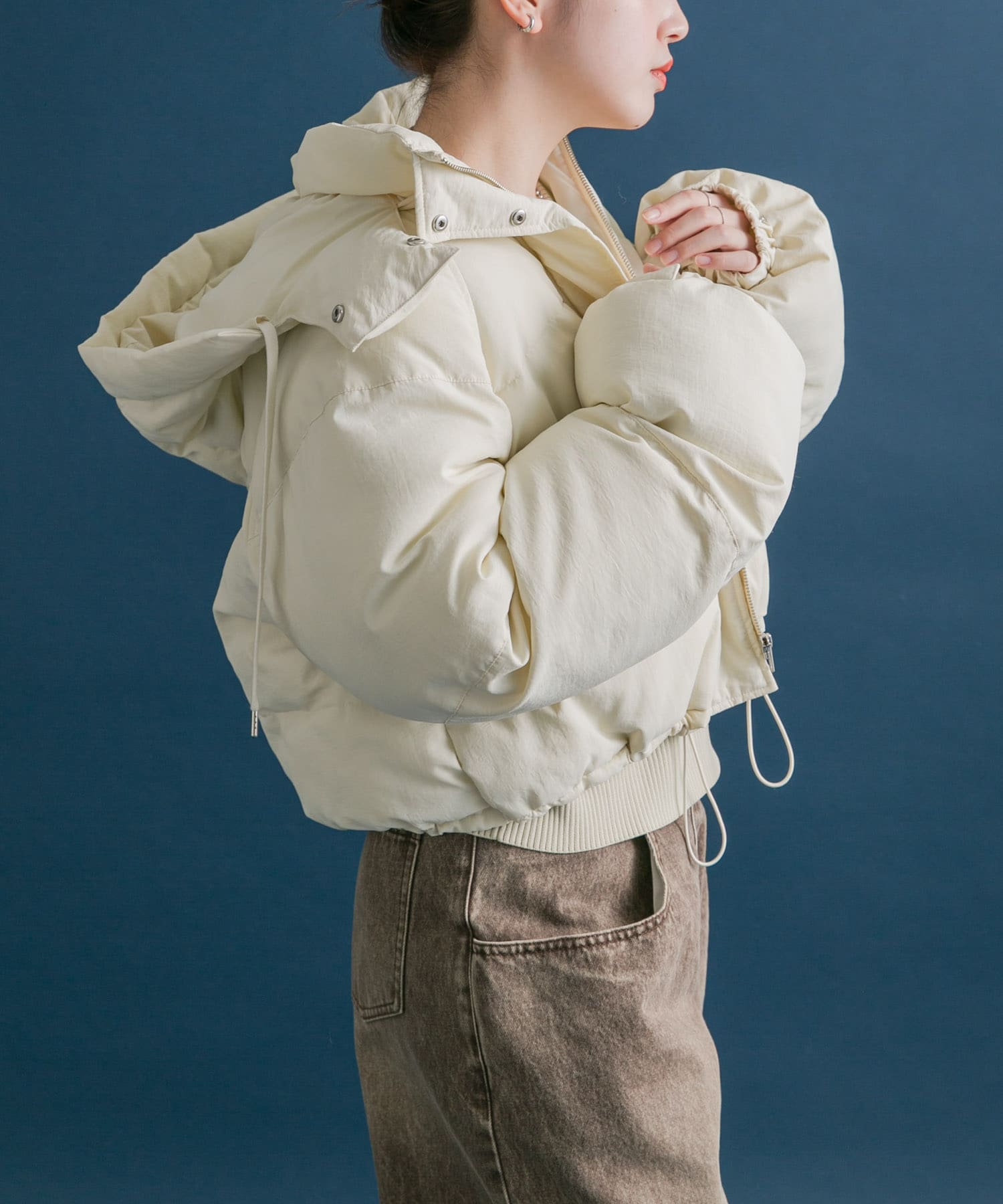 身長：160cm サイズ：one