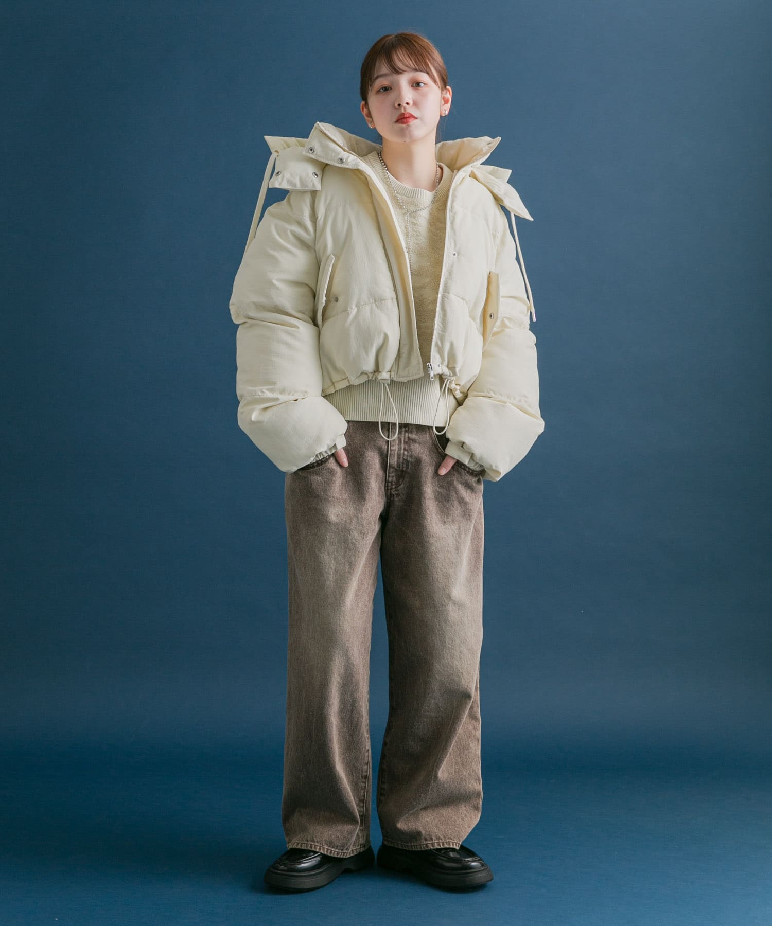 身長：160cm サイズ：one