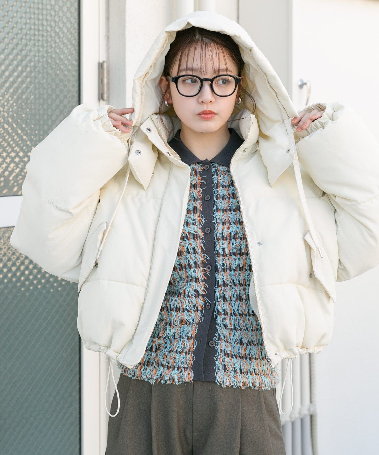 身長：160cm サイズ：one