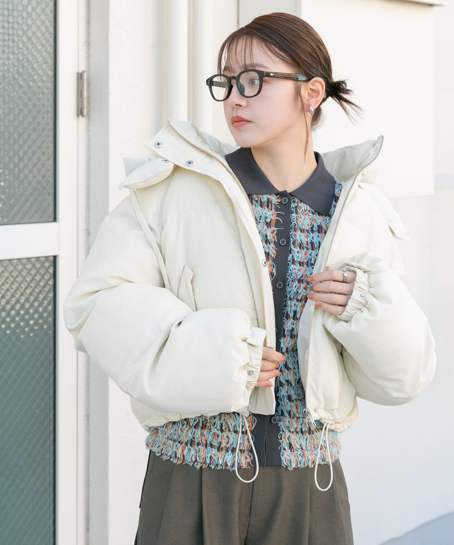 身長：160cm サイズ：one