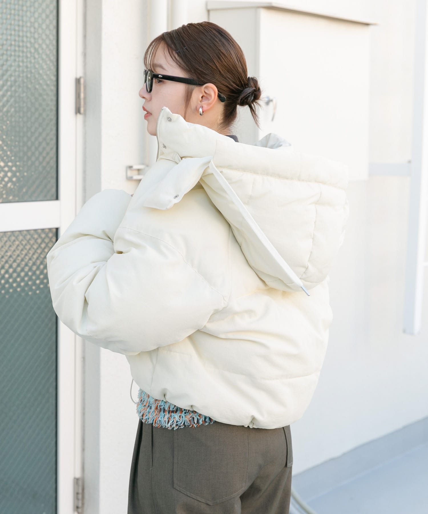 身長：160cm サイズ：one