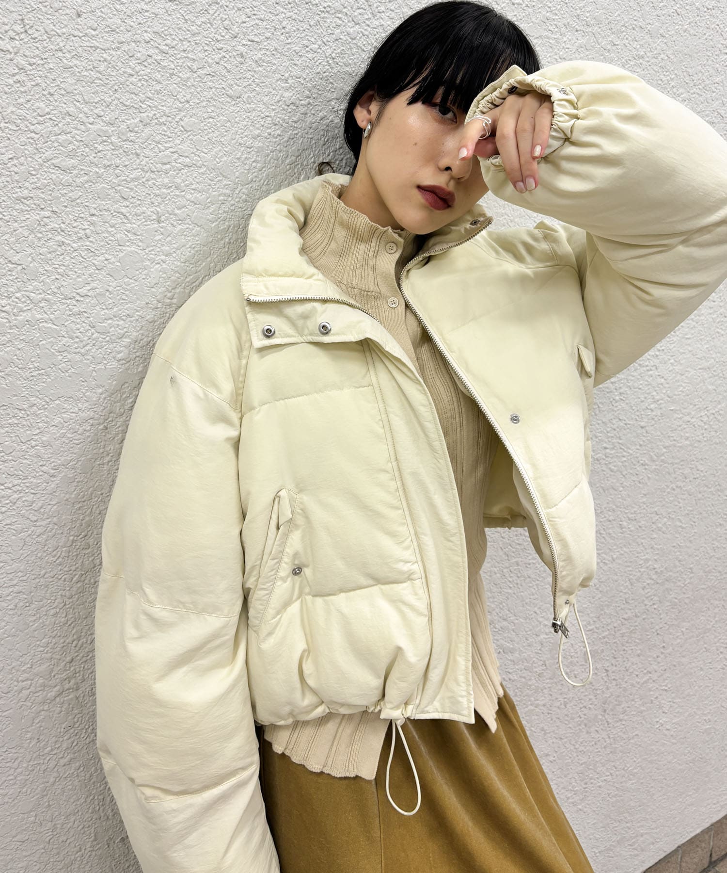 身長：160cm サイズ：one