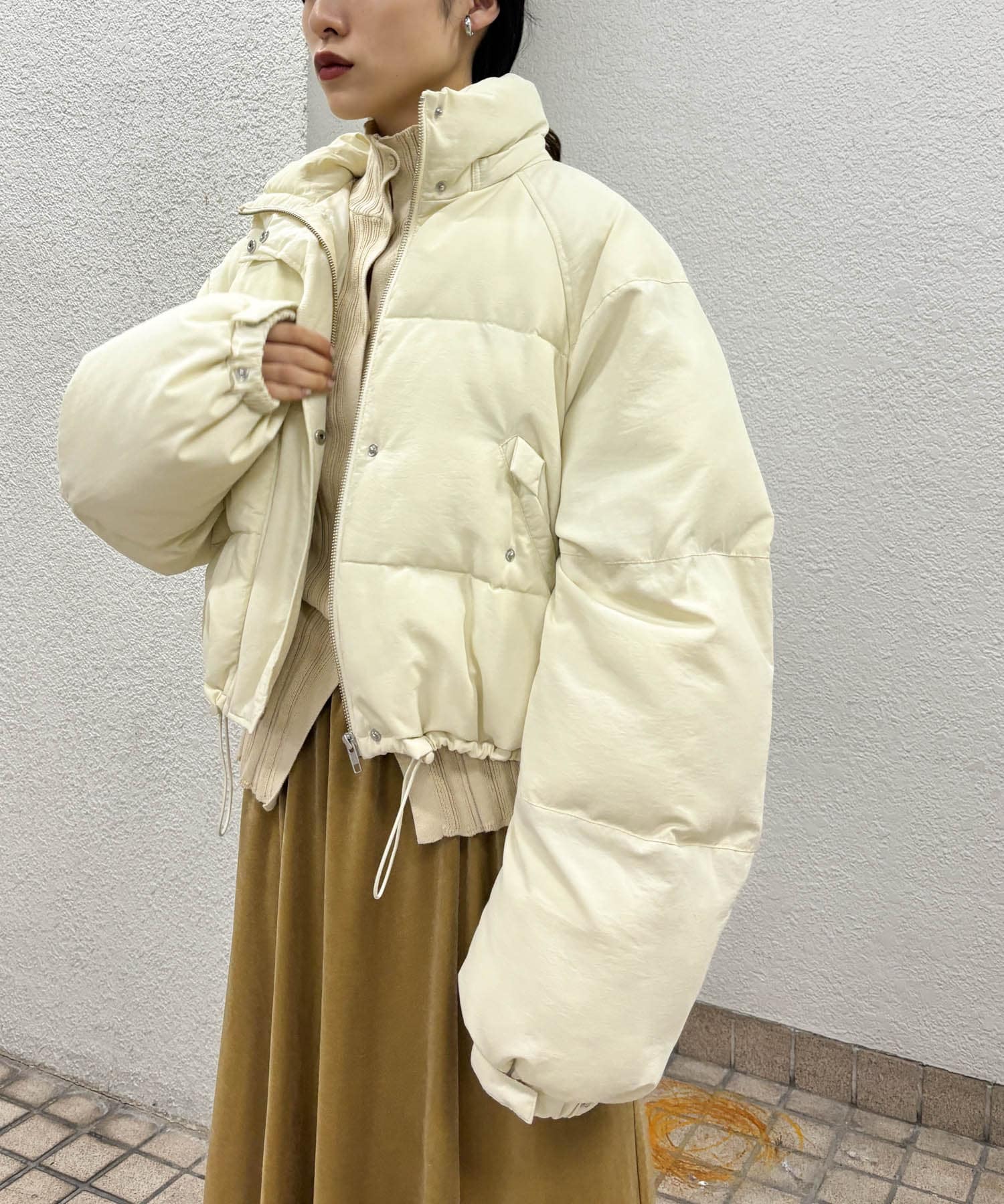 身長：160cm サイズ：one
