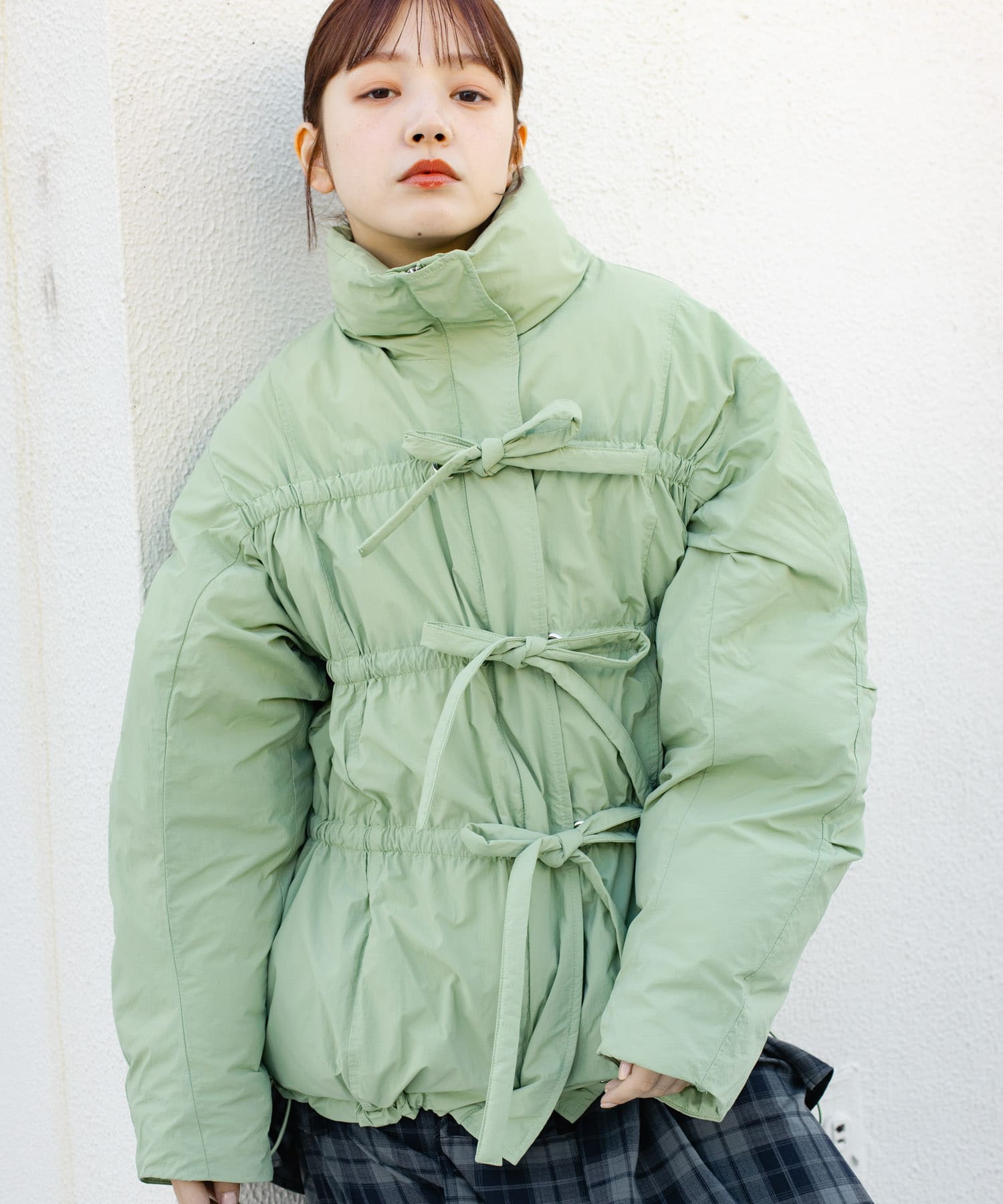 身長：160cm サイズ：one