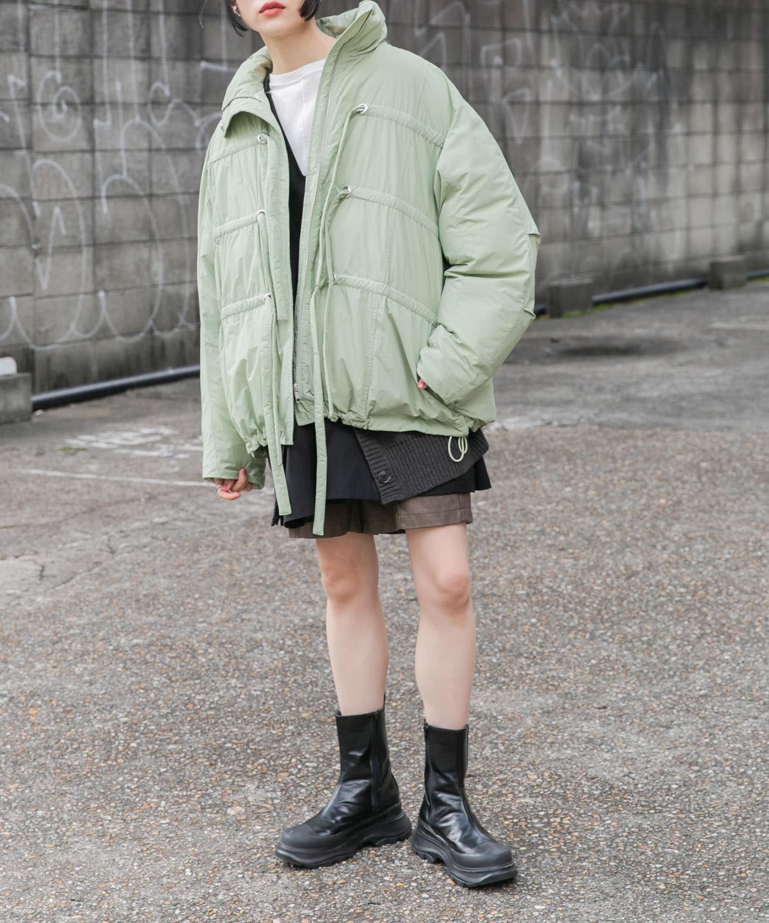 身長：160cm サイズ：one