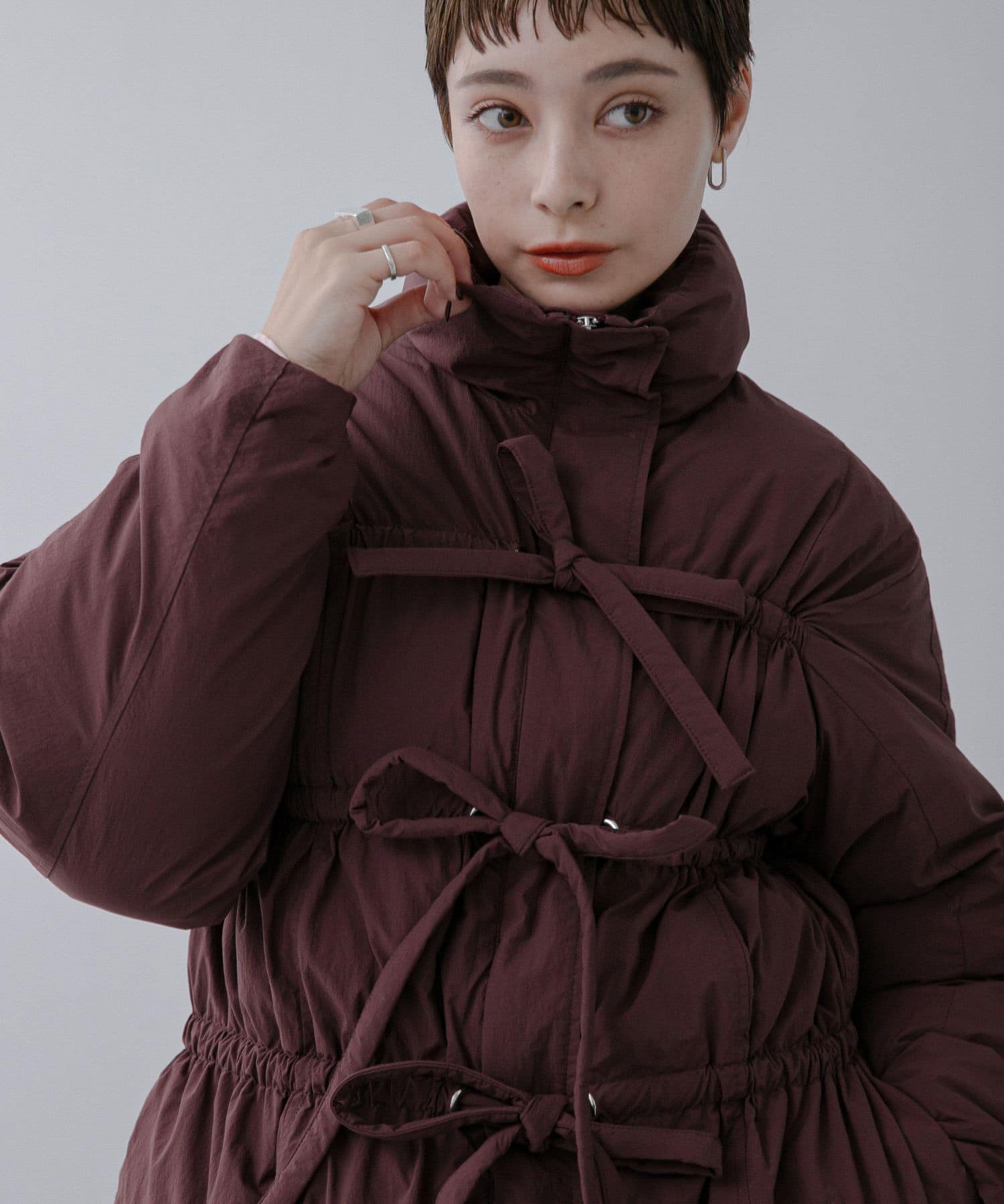 身長：166cm サイズ：one