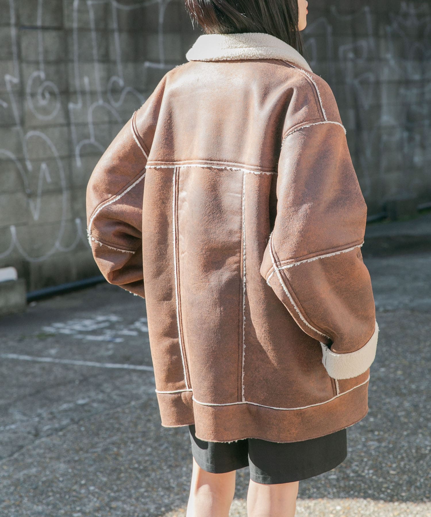 身長：160cm サイズ：one