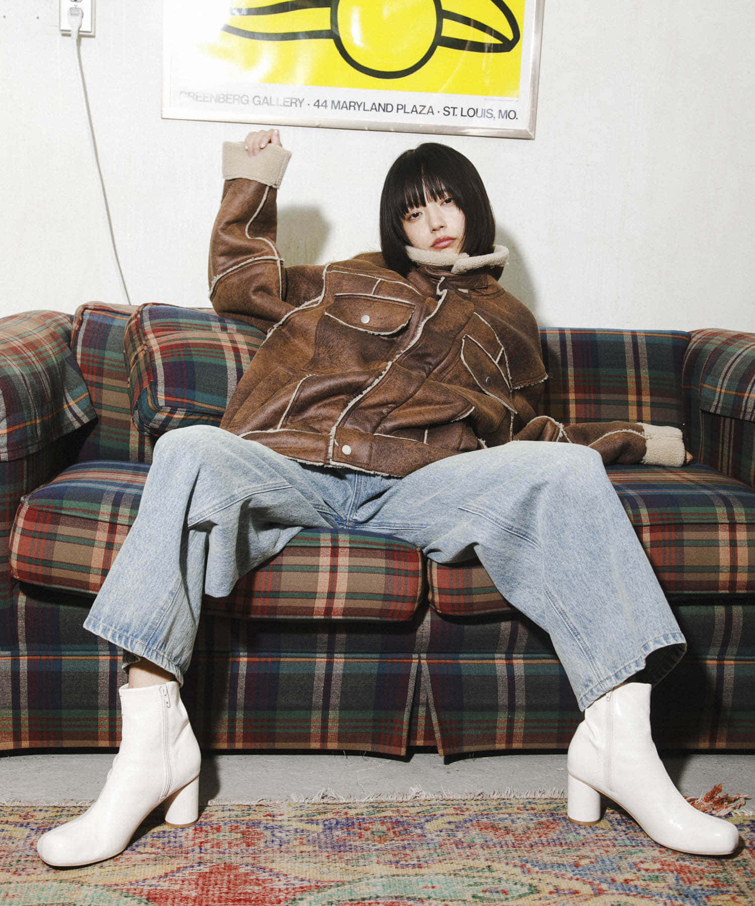 身長：168cm サイズ：one