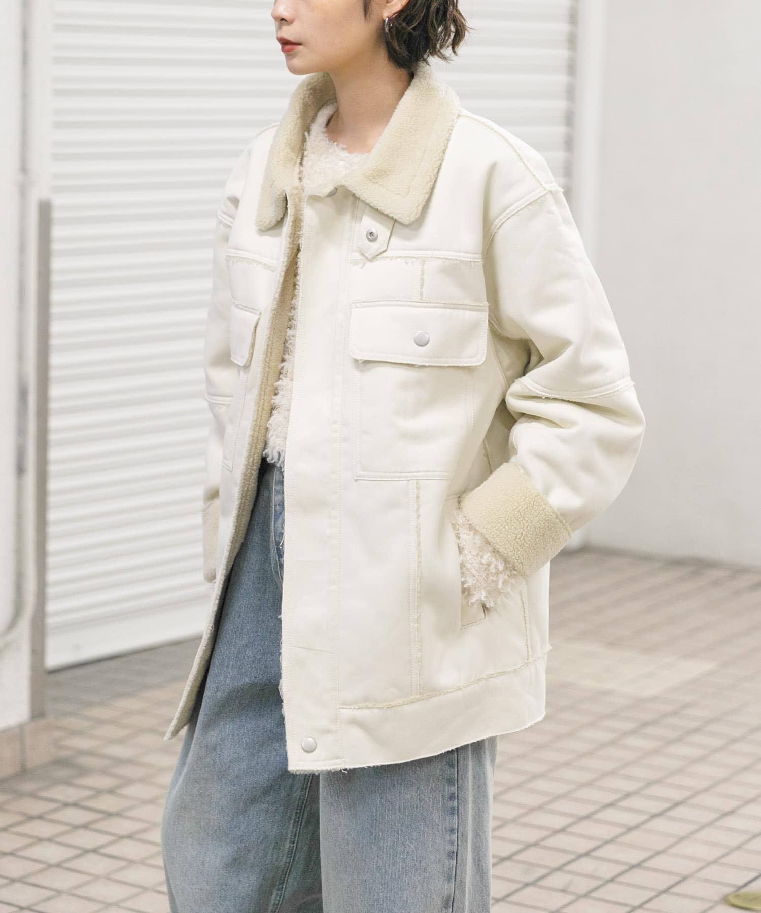 身長：160cm サイズ：one