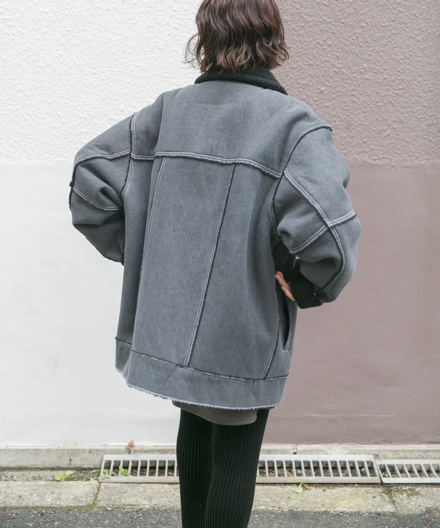 身長：160cm サイズ：one