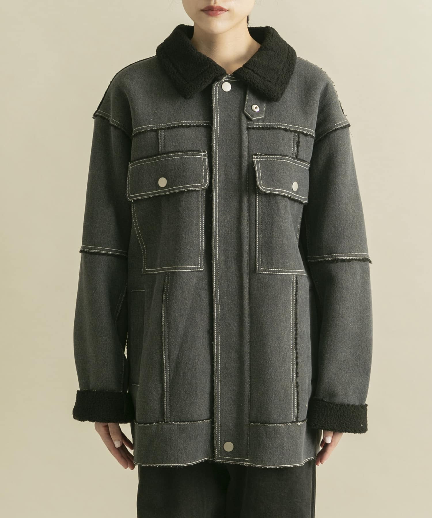 身長：160cm サイズ：one