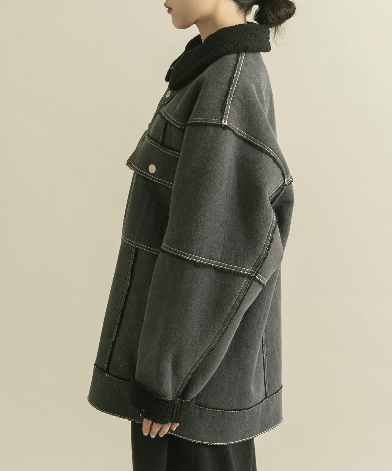 身長：160cm サイズ：one