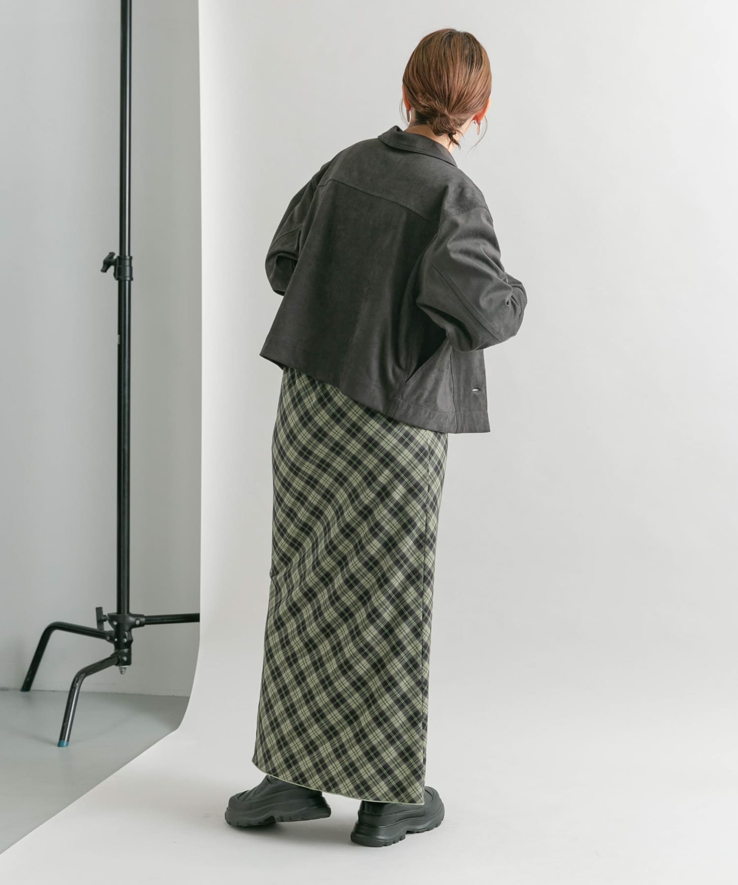 身長：160cm サイズ：one