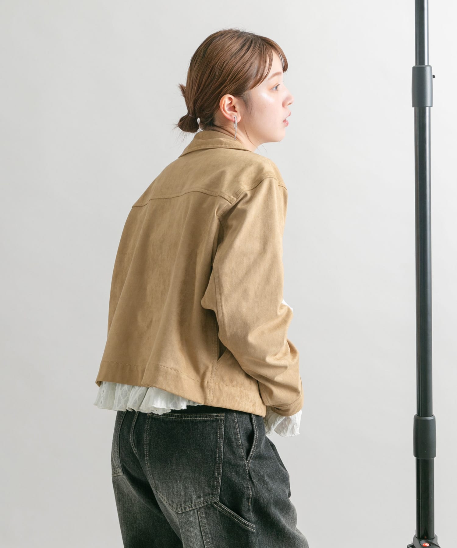 身長：160cm サイズ：one
