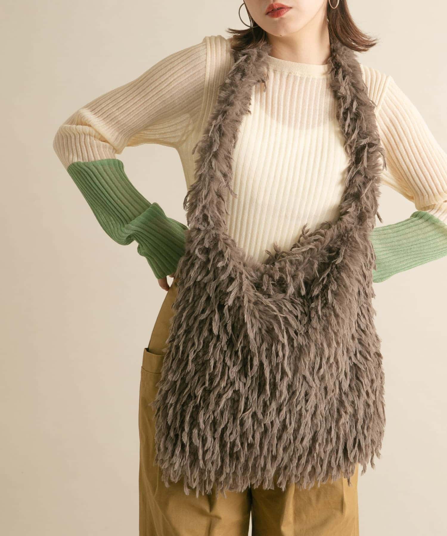 ファービッグBAG BROWN one