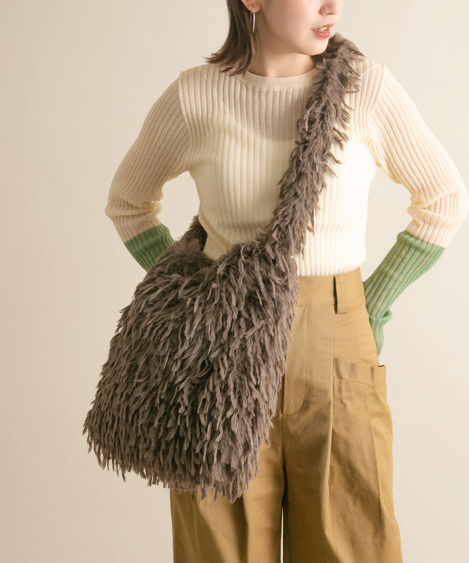 ファービッグBAG BROWN one