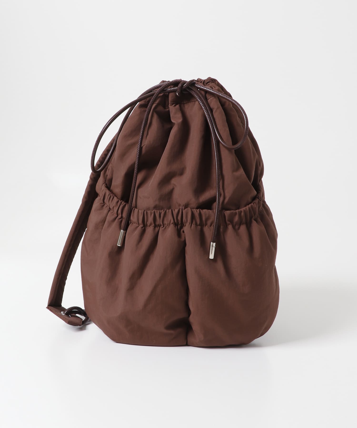 ナイロンパファーボンサック BROWN one