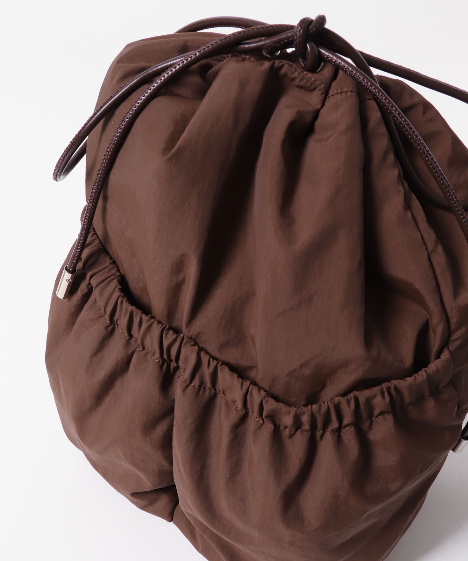 ナイロンパファーボンサック BROWN one