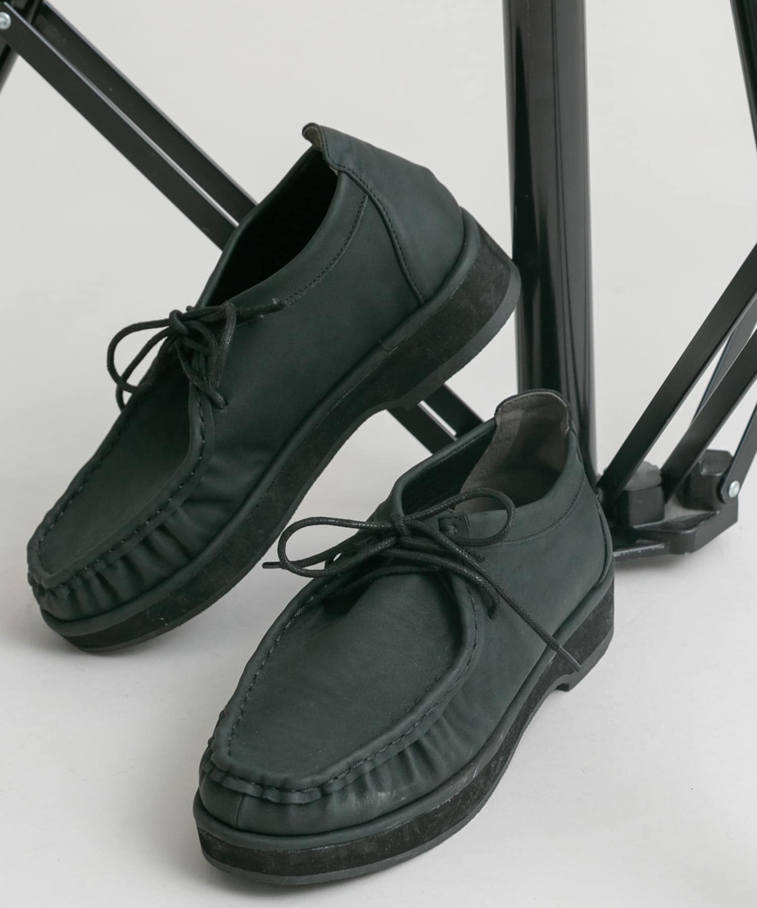 モカシンデザインシューズ CHARCOAL 36